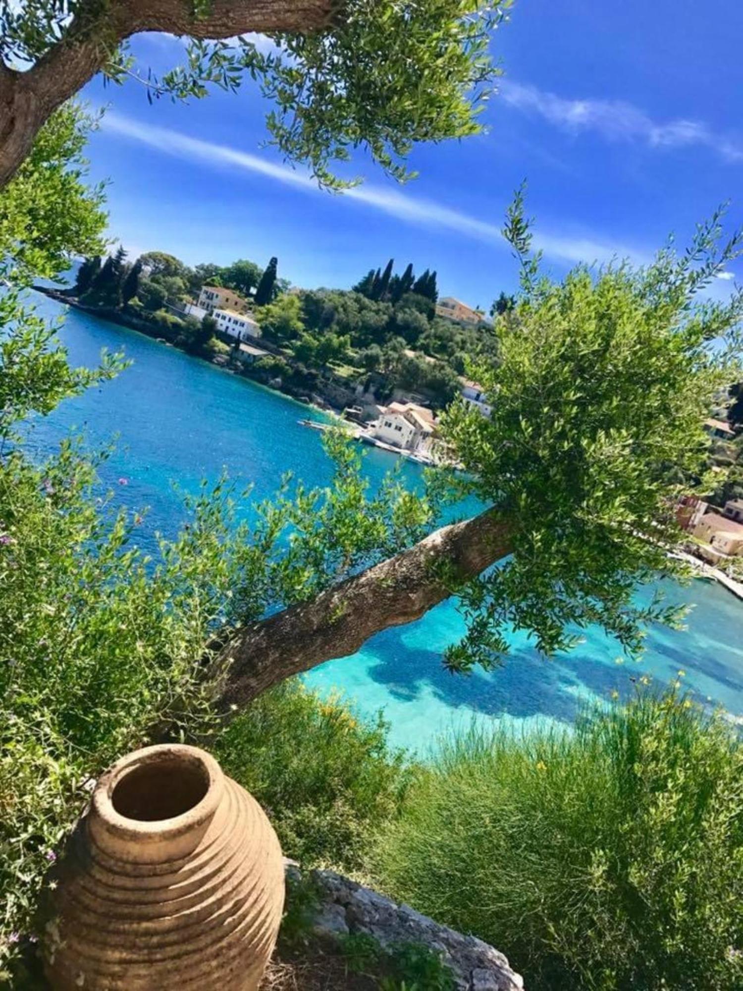 Longós Aronis Spyros Panoramic Seaview Apartments מראה חיצוני תמונה